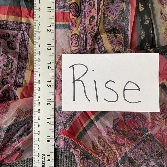 FP Movement Free People Sashay My Way Balloon Pants S Jogger Patchwork Yoga Boho - Picture 12 of 13